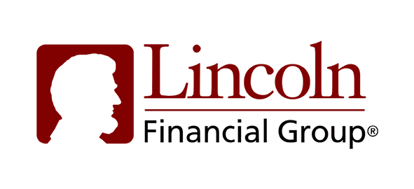 Lincoln Financial Group logo featuring silhouette profile and company name text.